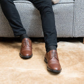 Dylan - Zapato formal piel de borrego con agujetas